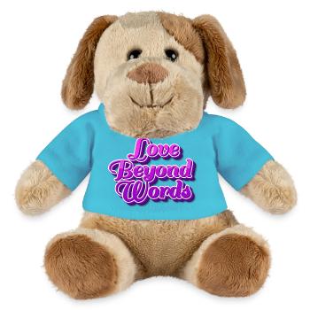 Love beyond words - MiniFeet® Dog Helge - atoll blue - Front