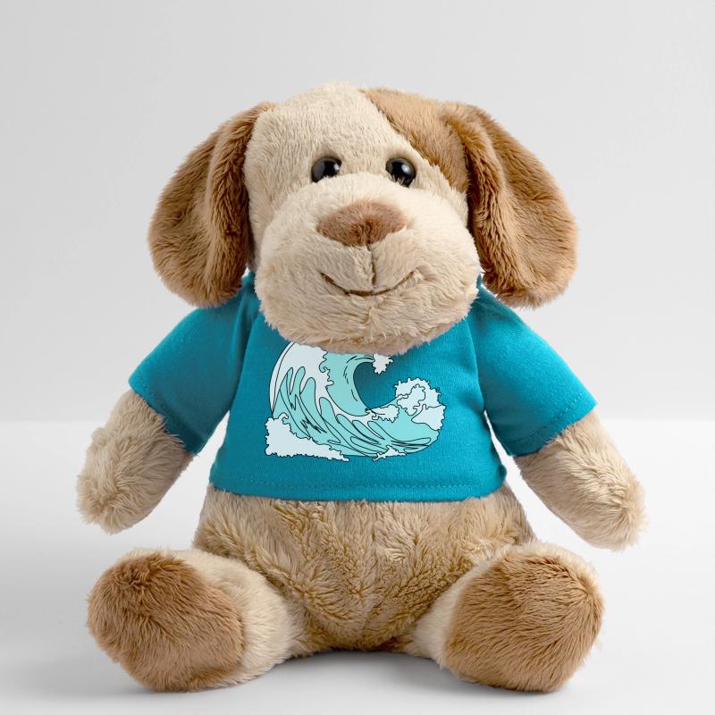 Wave Retro Comic Style MiniFeet® Dog Helge