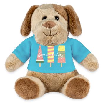 Sweet Summer Feeling - MiniFeet® Hund Helge - Atollblau - Vorne