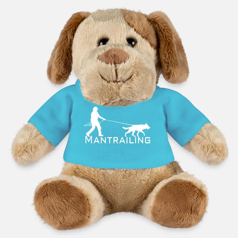 Mantrailing Weiss - MiniFeet® Hund Helge - Atollblau