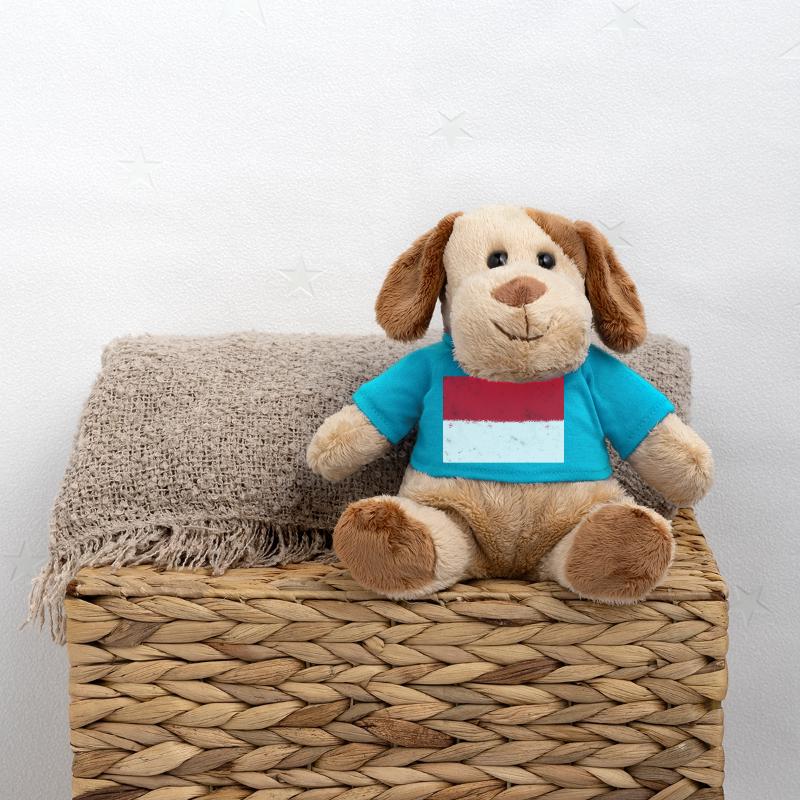 Drapeau de Monaco Chien en peluche Helge MiniFeet®