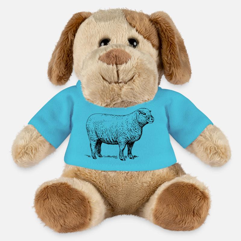 sheep97 - MiniFeet® Hund Helge - Atollblau