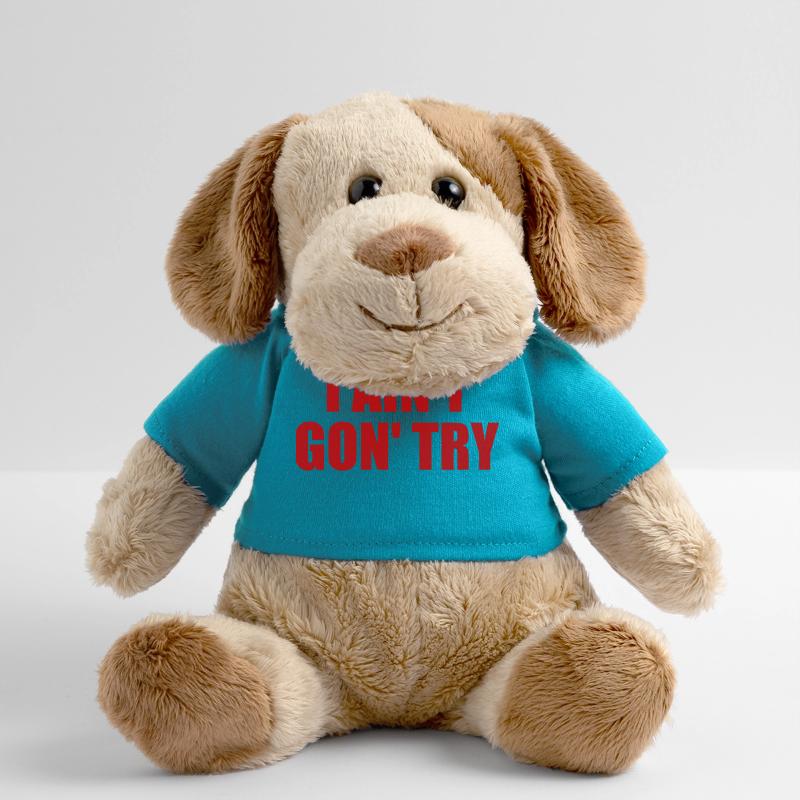 i ain't gon' try Chien en peluche Helge MiniFeet®