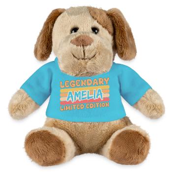 Legendary Amelia - MiniFeet® Hund Helge - Atollblau - Vorne