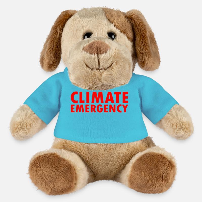 Climate emergency - MiniFeet® Hund Helge - Atollblau