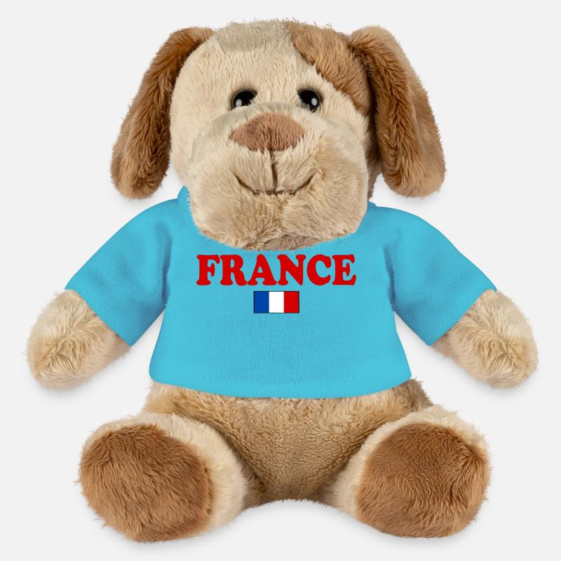 France - MiniFeet® Hund Helge - Atollblau