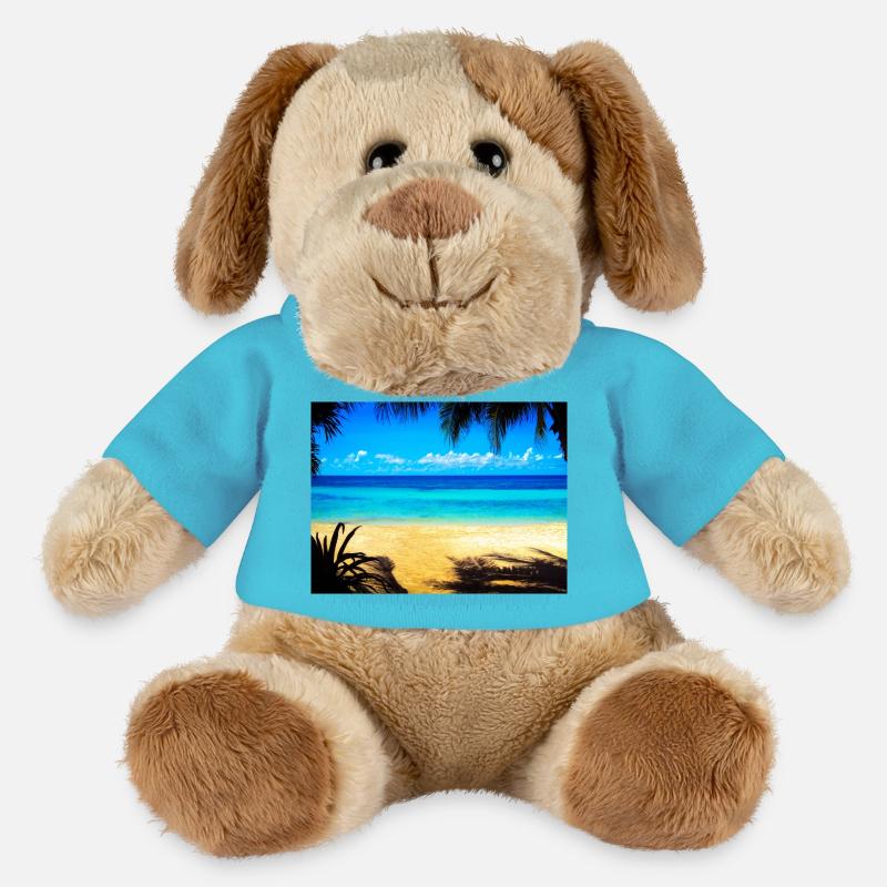 PARADIES STRAND - MiniFeet® Hund Helge - Atollblau
