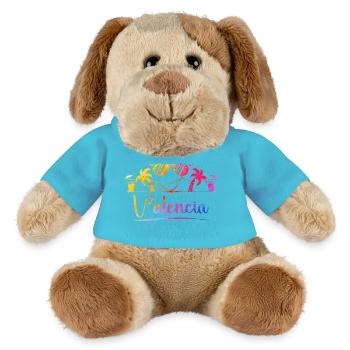 Valencia Strandfarben - MiniFeet® Hund Helge - Atollblau - Vorne