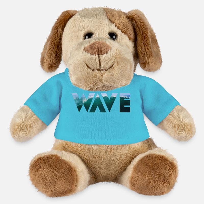 Wave - Welle - MiniFeet® Hund Helge - Atollblau