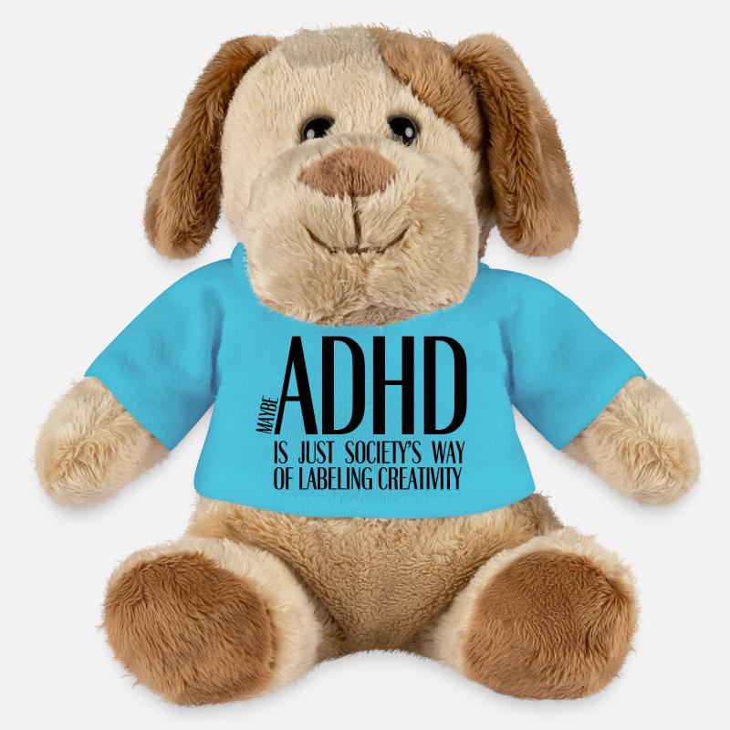 ADHD Is Just Society’s Way of Labeling Creativity - MiniFeet® Hund Helge - Atollblau