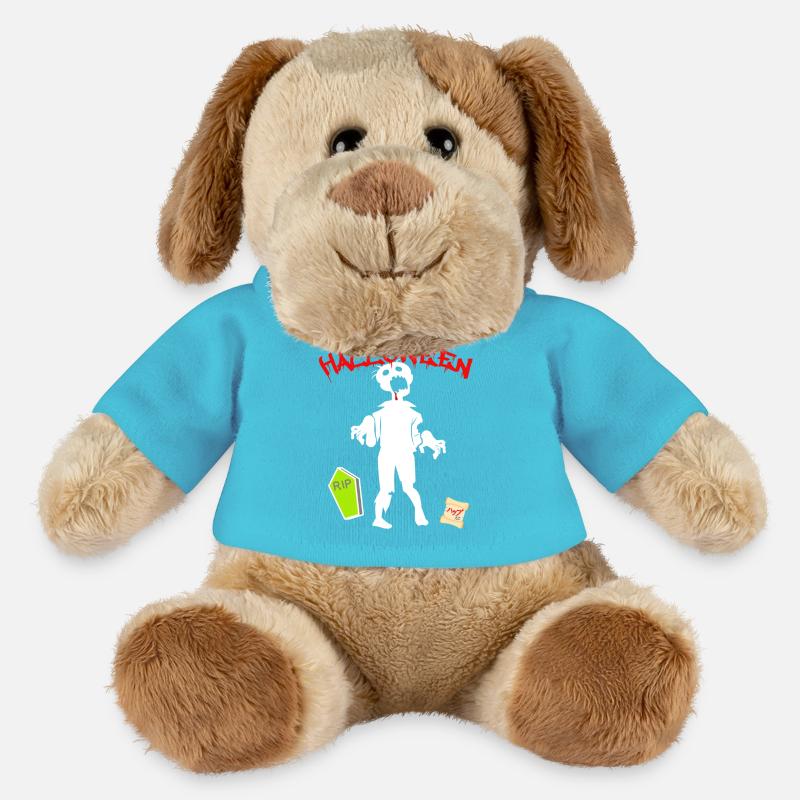 Halloween - MiniFeet® Hund Helge - Atollblau
