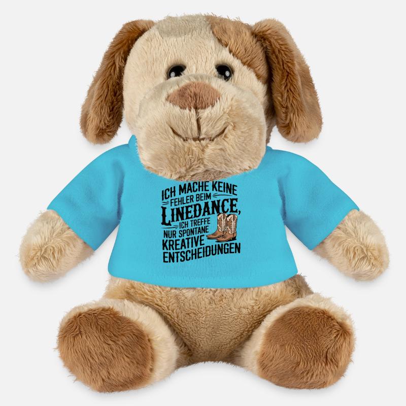 Lindedance Line Dance Line Dancing - MiniFeet® Hund Helge - Atollblau