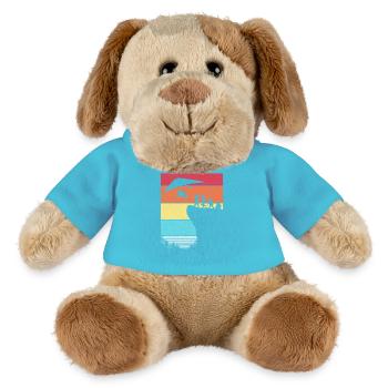 Paragliding Paragliding Paraglider - MiniFeet® Dog Helge - atoll blue - Front