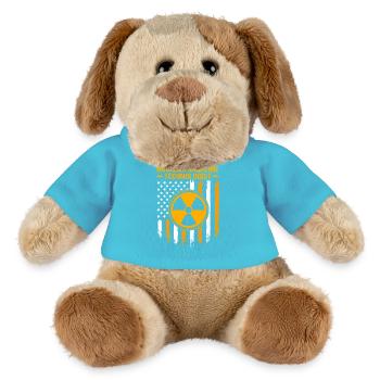 Röntgentechniker - MiniFeet® Hund Helge - Atollblau - Vorne