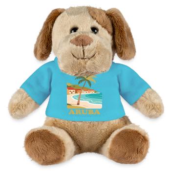 Aruba - MiniFeet® Hund Helge - Atollblau - Vorne