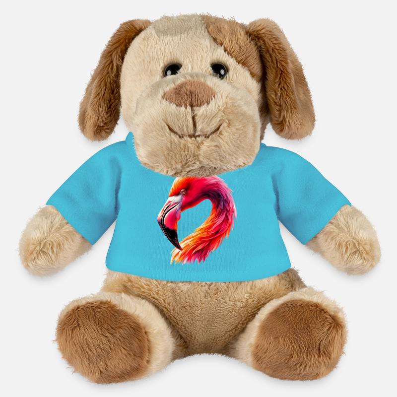 Flamingo - MiniFeet® Hund Helge - Atollblau