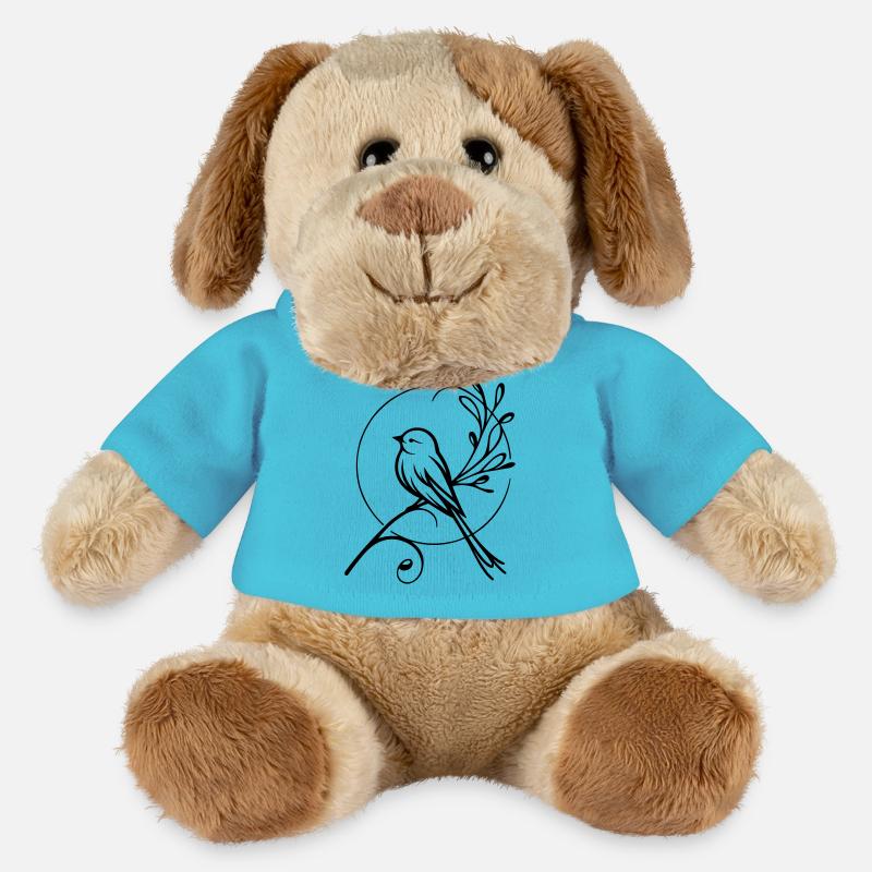 Vogel - MiniFeet® Hund Helge - Atollblau