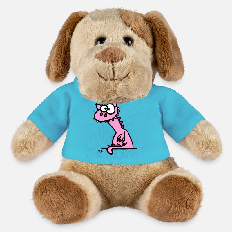 Der Drache - MiniFeet® Hund Helge - Atollblau