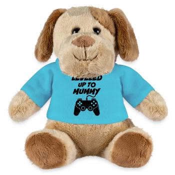 Leveled up to Mummy - MiniFeet® Dog Helge - atoll blue - Front