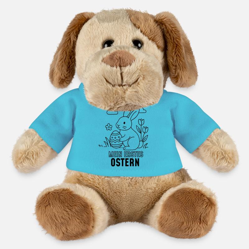 My first Easter - MiniFeet® Dog Helge - atoll blue