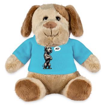No Irischer Wolfshund Wolfshundbesitzer Wolfshunde - MiniFeet® Hund Helge - Atollblau - Vorne