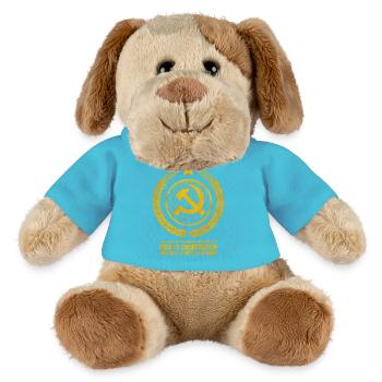 Communist Internationalism - MiniFeet® Dog Helge - atoll blue - Front