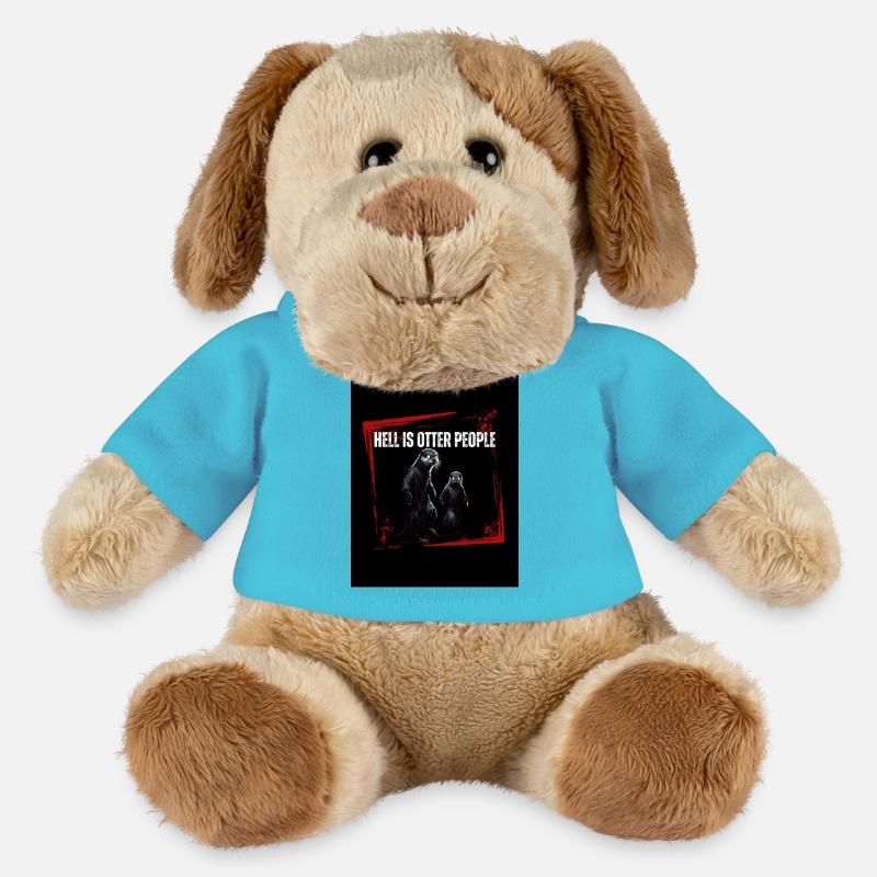 Hell is Otter People - MiniFeet® Hund Helge - Atollblau