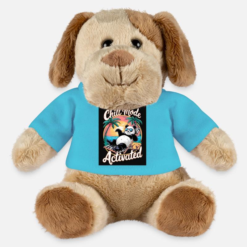 CHILL MODE ACTIVATED - MiniFeet® Hund Helge - Atollblau