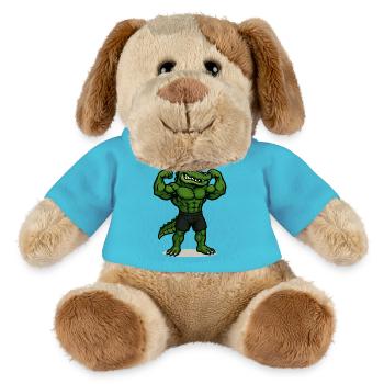 krokodil fitness - MiniFeet® Hund Helge - Atollblau - Vorne