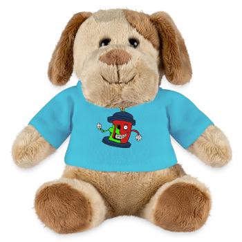 Crazy Spray - MiniFeet® Hund Helge - Atollblau - Vorne
