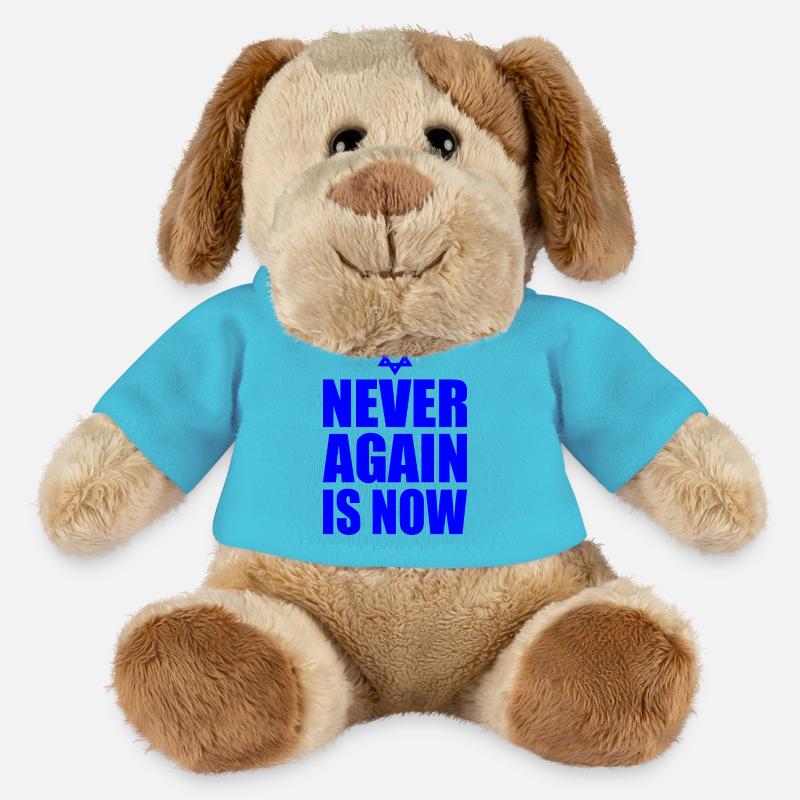 Never again is now - MiniFeet® Hund Helge - Atollblau