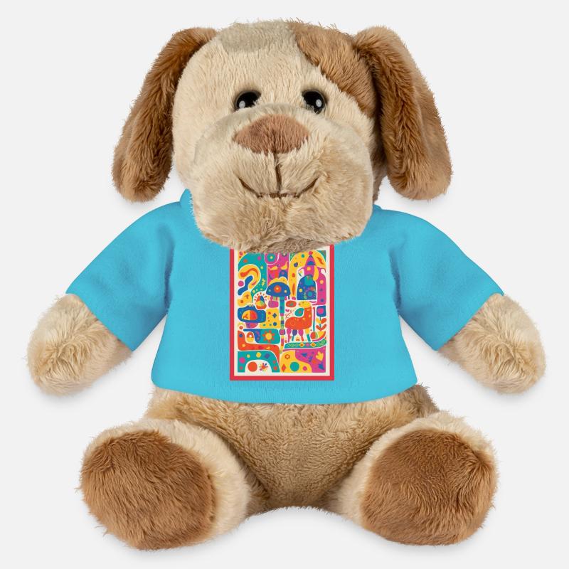 Das Reich der bunten Wunder - MiniFeet® Hund Helge - Atollblau