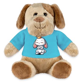 Rabbit Bunny Bunny Long Eared Thumper Ram - MiniFeet® Dog Helge - atoll blue - Front