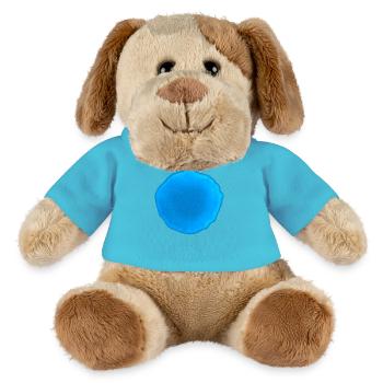 Punkt Blau - MiniFeet® Hund Helge - Atollblau - Vorne