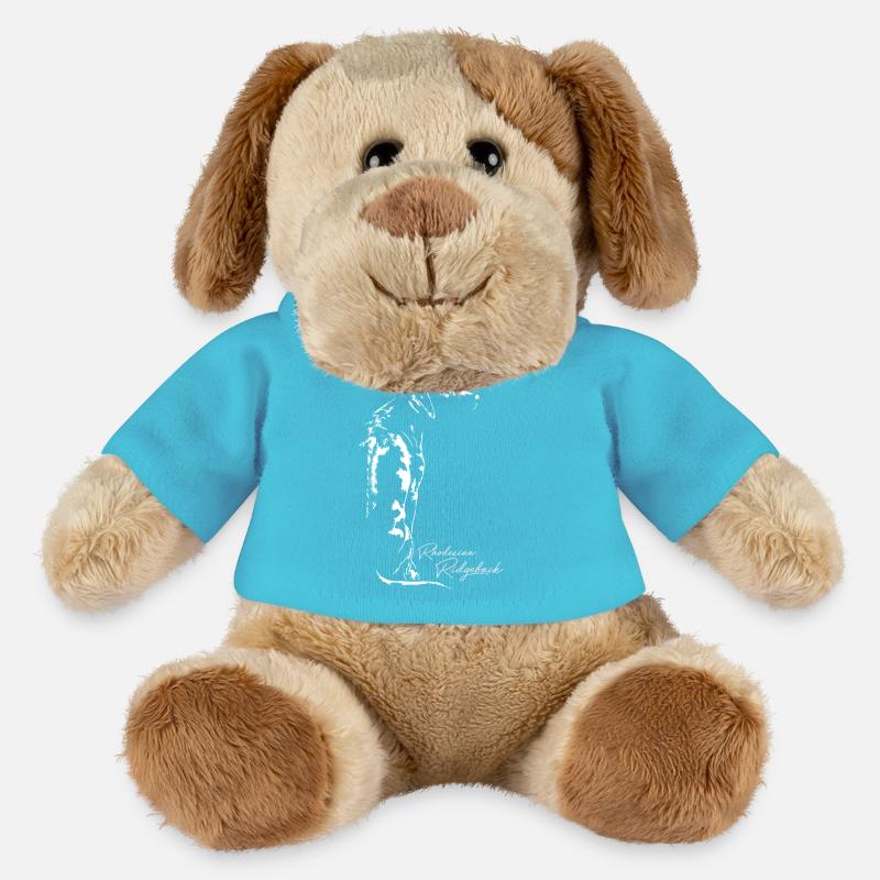 RHODESIAN RIDGEBACK RR Hundeportrait Wilsigns - MiniFeet® Hund Helge - Atollblau
