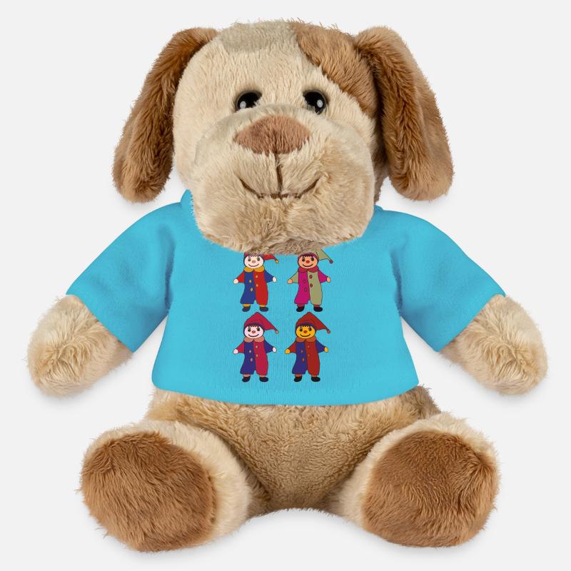 kasper in a four-pack - MiniFeet® Dog Helge - atoll blue