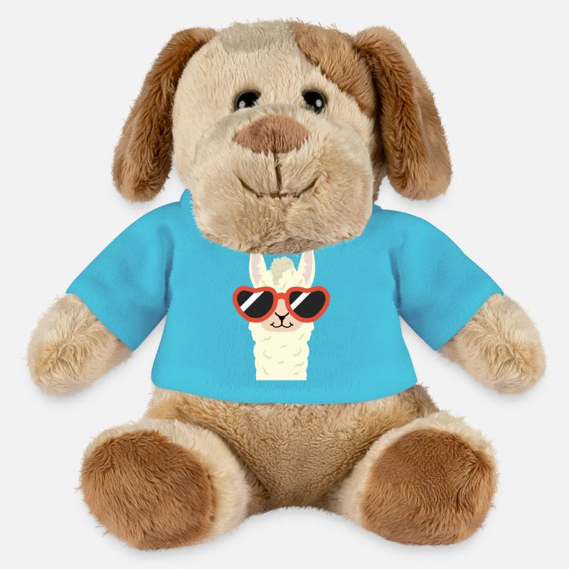 Coole Lama - MiniFeet® Hund Helge - Atollblau