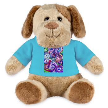 Magic Spirals - MiniFeet® Hund Helge - Atollblau - Vorne