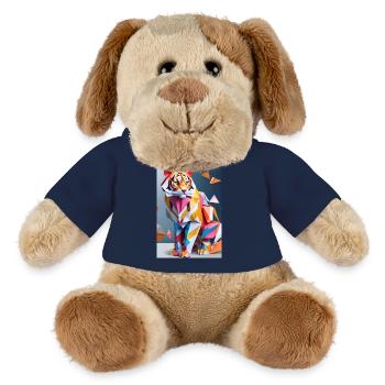 Royal Stripes: Majestic Tiger Unleashed - MiniFeet® Dog Helge - french navy - Front