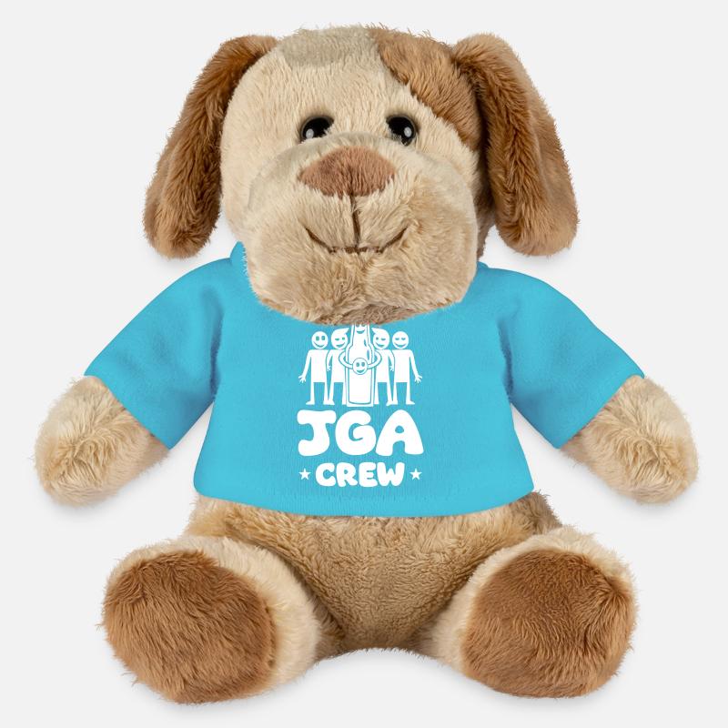 Junggesellenabschied Crew - MiniFeet® Hund Helge - Atollblau