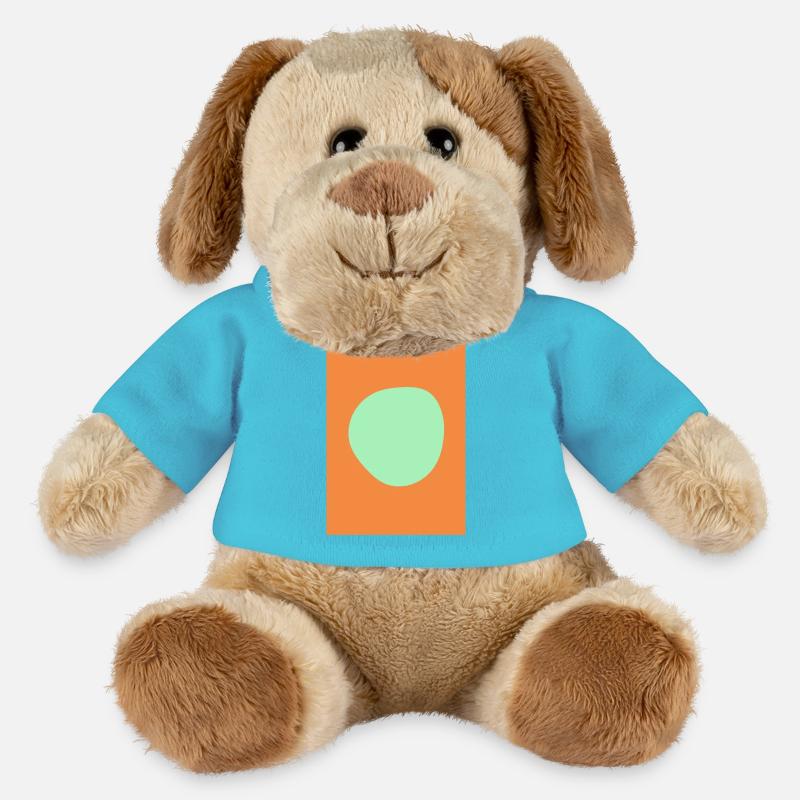 Abstract - MiniFeet® Dog Helge - atoll blue