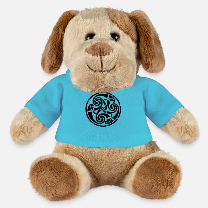 "Celtic" Coil - MiniFeet® Hund Helge - Atollblau