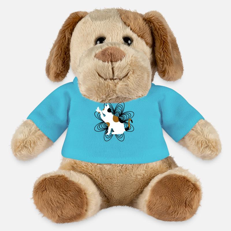 Glückskatze - MiniFeet® Hund Helge - Atollblau