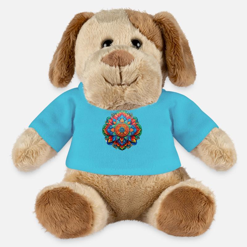 Mandala - MiniFeet® Dog Helge - atoll blue