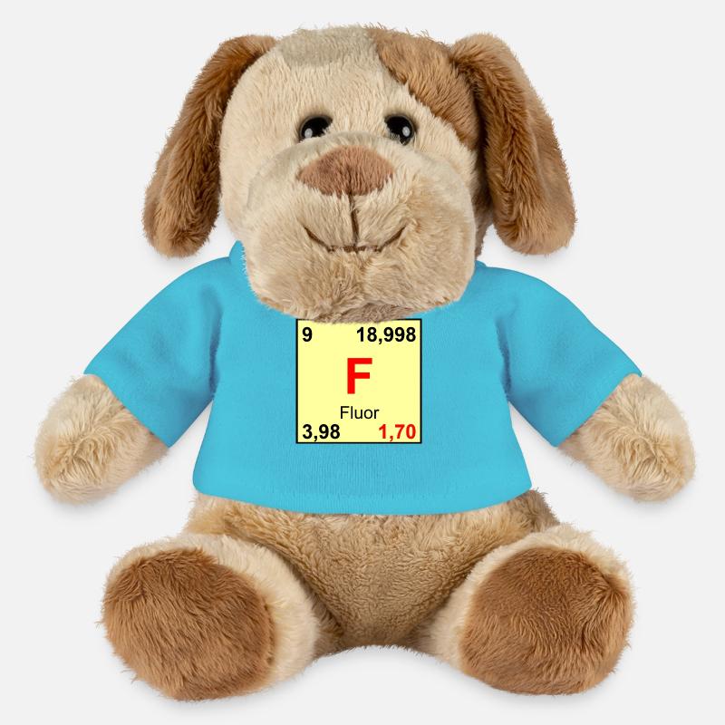 9 Flour - MiniFeet® Hund Helge - Atollblau