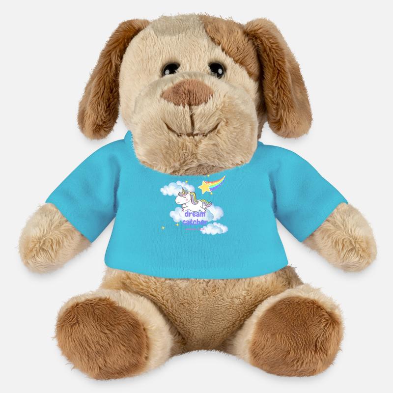 Dream Catcher Einhorn Design - MiniFeet® Hund Helge - Atollblau