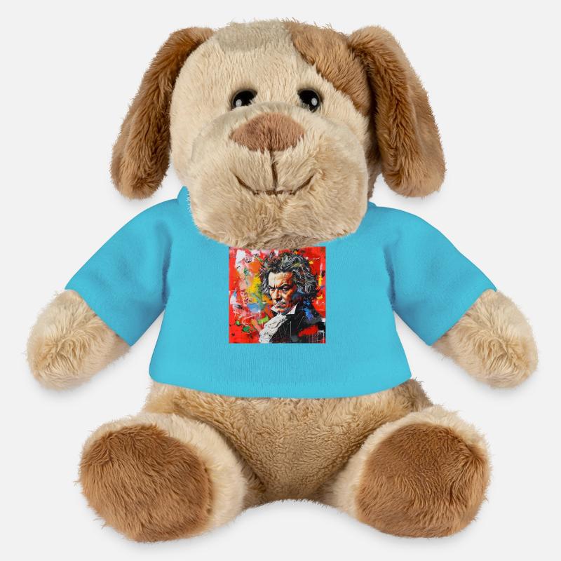 Beethoven No.4 - MiniFeet® Hund Helge - Atollblau