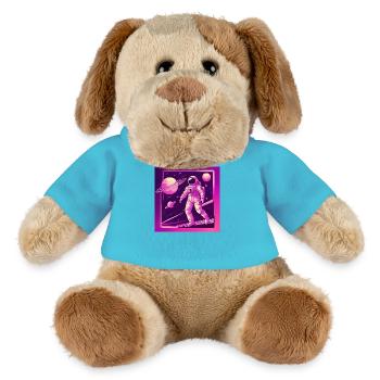 Dancing in Space - MiniFeet® Hund Helge - Atollblau - Vorne