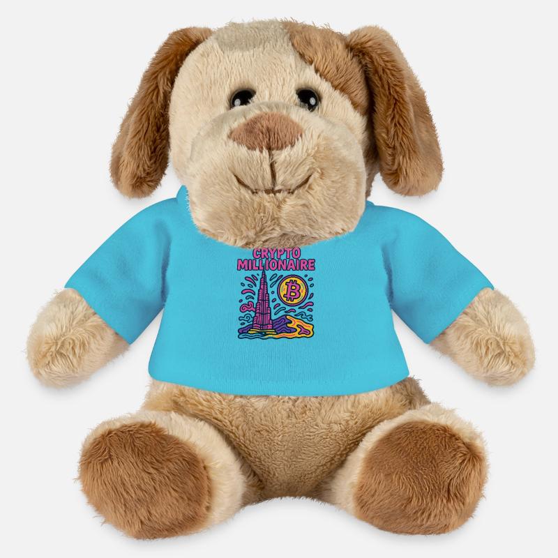 Dubai crypto - MiniFeet® Dog Helge - atoll blue