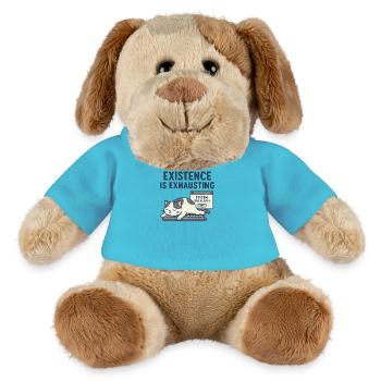 Exhausting existence - MiniFeet® Dog Helge - atoll blue - Front